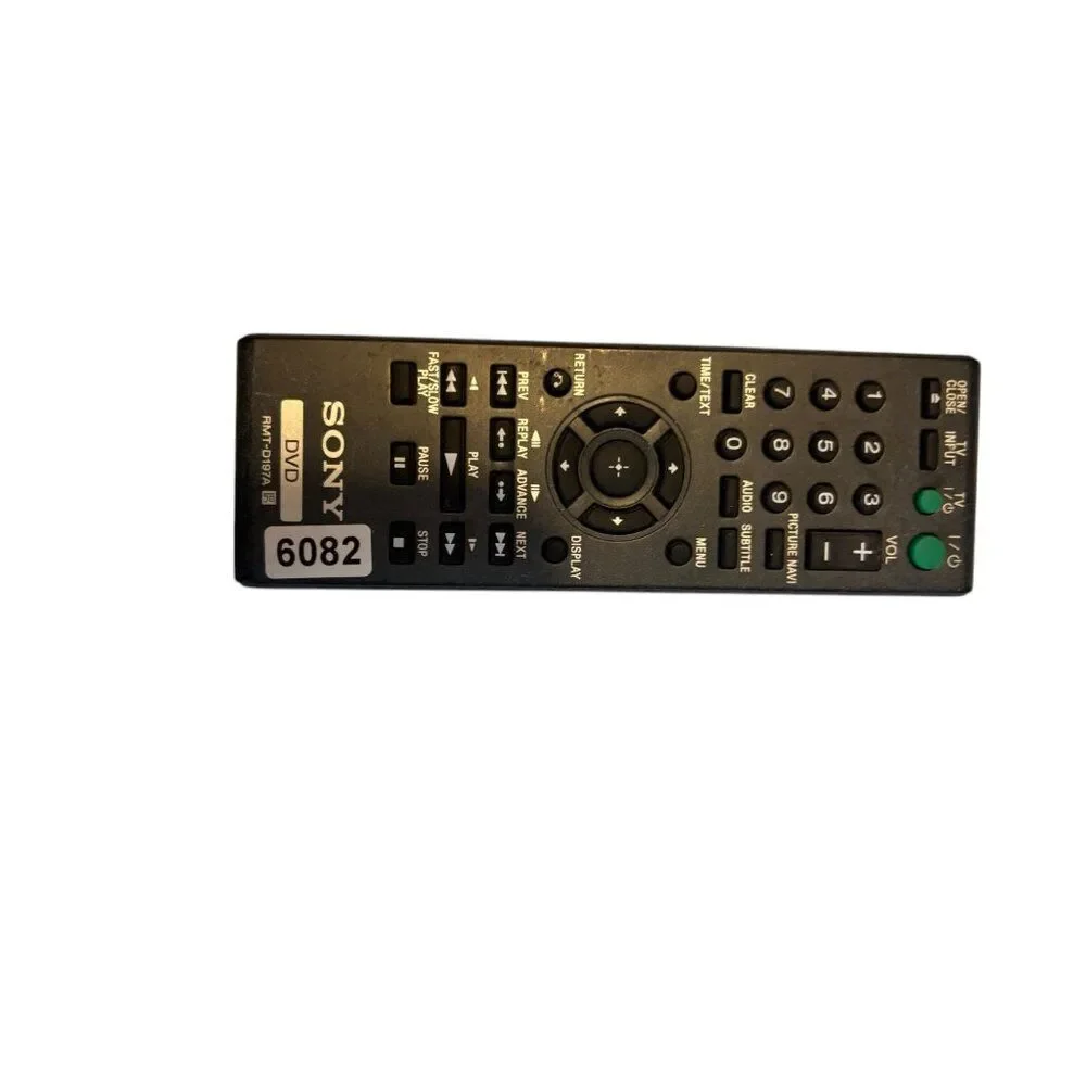 Sony TV Remote Control Model: RMT-D197A - Picture 8 of 8